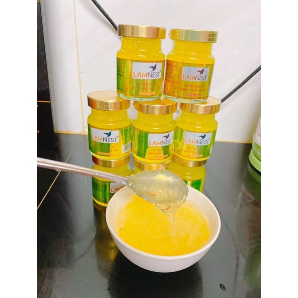 Tổ yến chưng nhuỵ hoa nghệ tây 30% yến - cứ 5hủ tặng 1hủ
