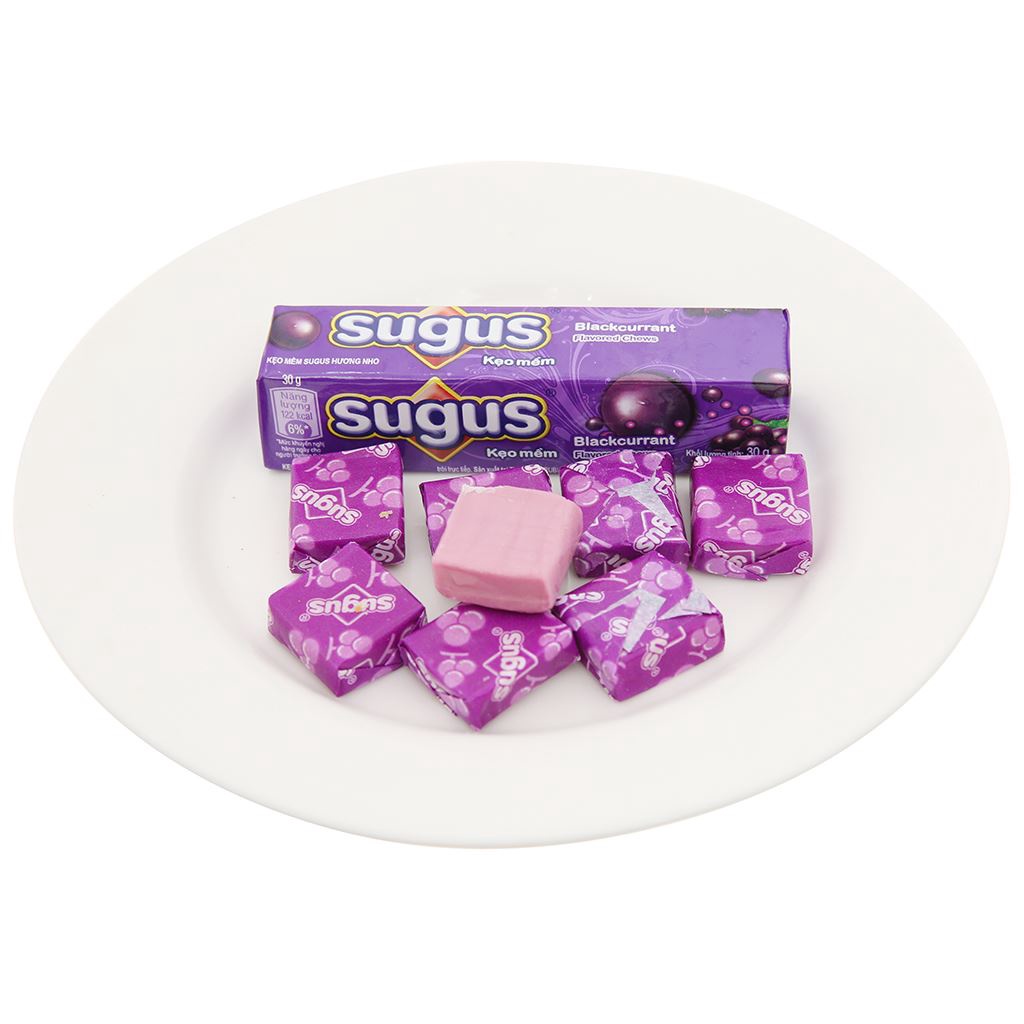 Kẹo dẻo mềm sugus hương trái cây thanh 30g đồ ăn vặt ngon hấp dẫn cổng trường