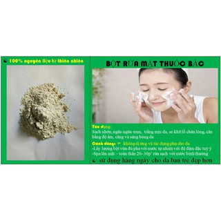 BỘT RỬA MẶT THUỐC BẮC
