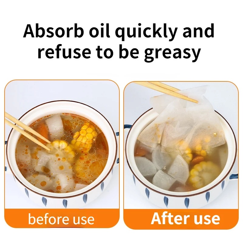 Bộ 12 Giấy Thấm Dầu Nấu Súp Chuyên Dụng Tiện Lợi