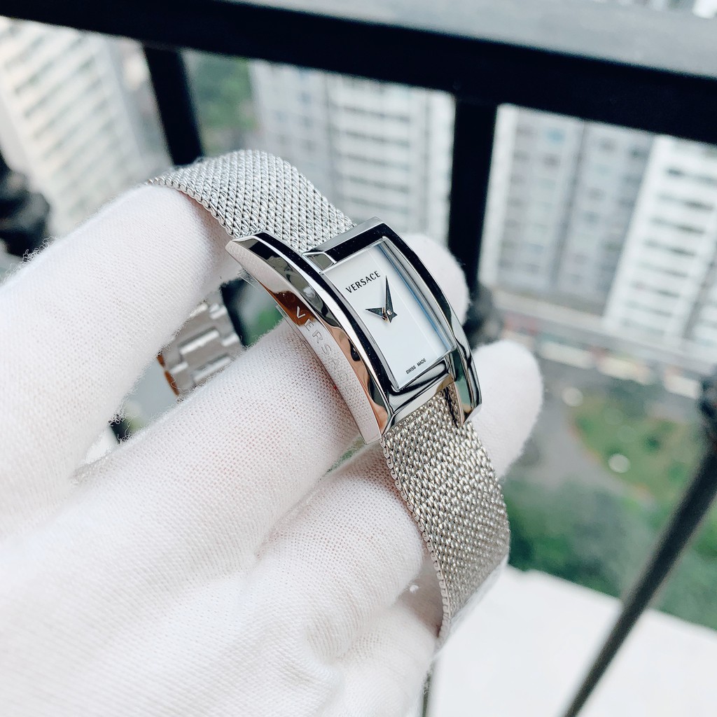 Đồng hồ nữ chính hãng Versace Greca Icon - Máy Quartz pin Thụy Sĩ - Mặt kính Sapphire