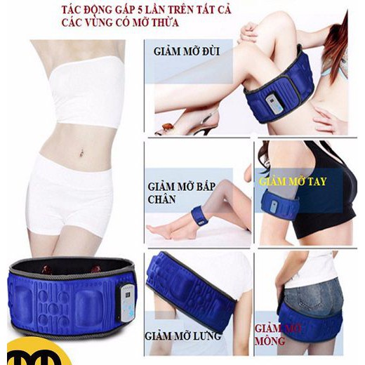 Đai Massge Giảm Mỡ Bụng X5 Slim Super – Máy Massage Giảm Mỡ Toàn Thân