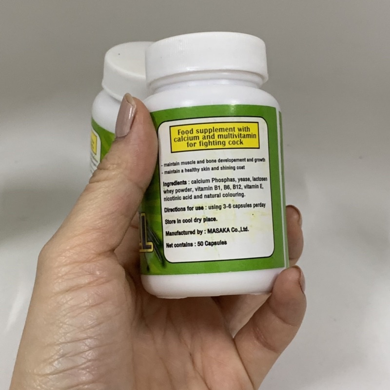 Kích mọc lông cho gà Dr Fill dạng hủ 45 Viên, ra lông nhanh chóng , khô lông ống , gà tre , gà nòi