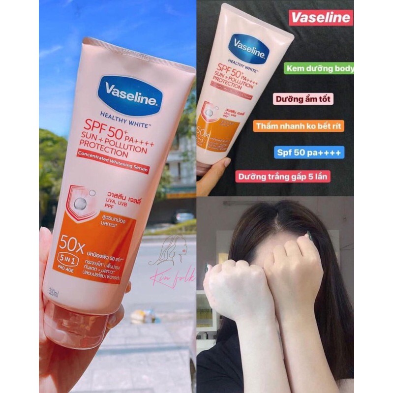 Kem dưỡng Vaseline chuẩn Nội địa Thái | BigBuy360 - bigbuy360.vn