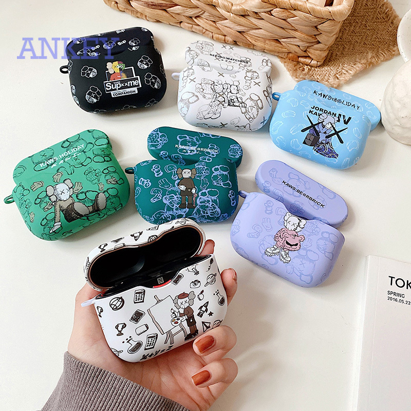 Sony WF-1000XM3 Case Kaws Plastic Cover for Sony WF-1000XM3 Case Iron man Wireless Bluetooth Earphone Shockproof PC Hard Case Headphone Box