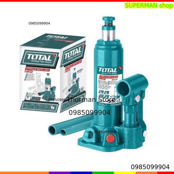 Con đội thủy lực 6 tấn Total THT109062 Ingco HBJ602 kích đội 6 tấn