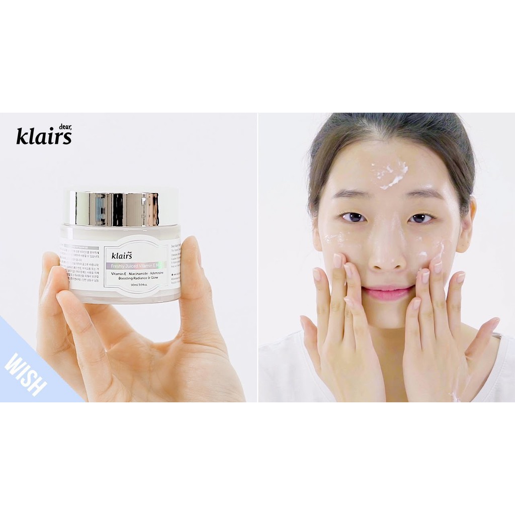 Mặt Nạ Ngủ Dưỡng Ẩm Klairs Freshly Juiced Vitamin E Mask 15ml