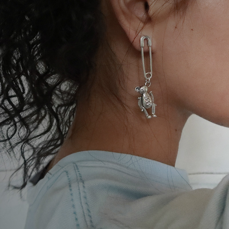 Bông Tai Hình Chú Gấu Dễ Thương Thời Trang 22630