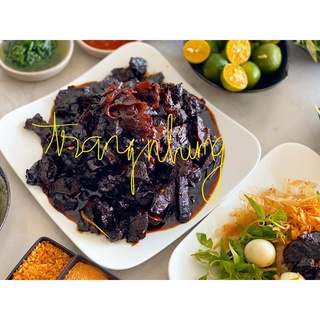 Khô bò đen nhà làm bao ngon chuẩn vị