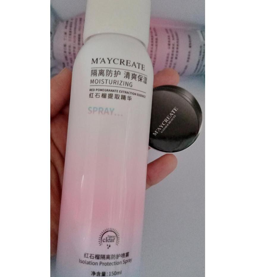 (Hàng Mới Về) Bình Xịt Maycreate 150 ml / Maycreate Làm Trắng Da Hiệu Quả