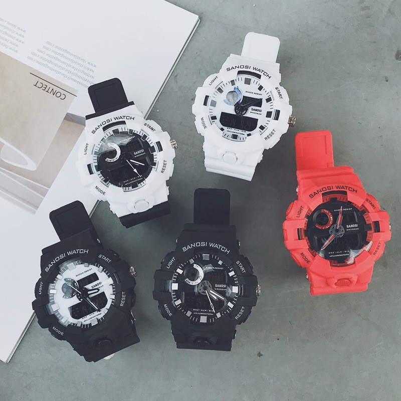 Đồng hồ thể thao Nam SANOSI WATCH size 42mm