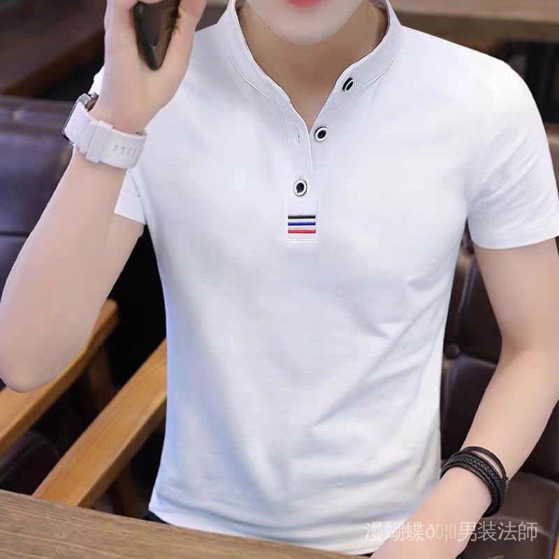 Áo Thun Cotton Ngắn Tay Dáng Ôm Thời Trang Mùa Hè Cho Nam J3Kx | BigBuy360 - bigbuy360.vn