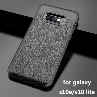 [Giá rẻ nhất ] Ốp lưng Samsung Galaxy S10E Silicon giả da Auto Focus