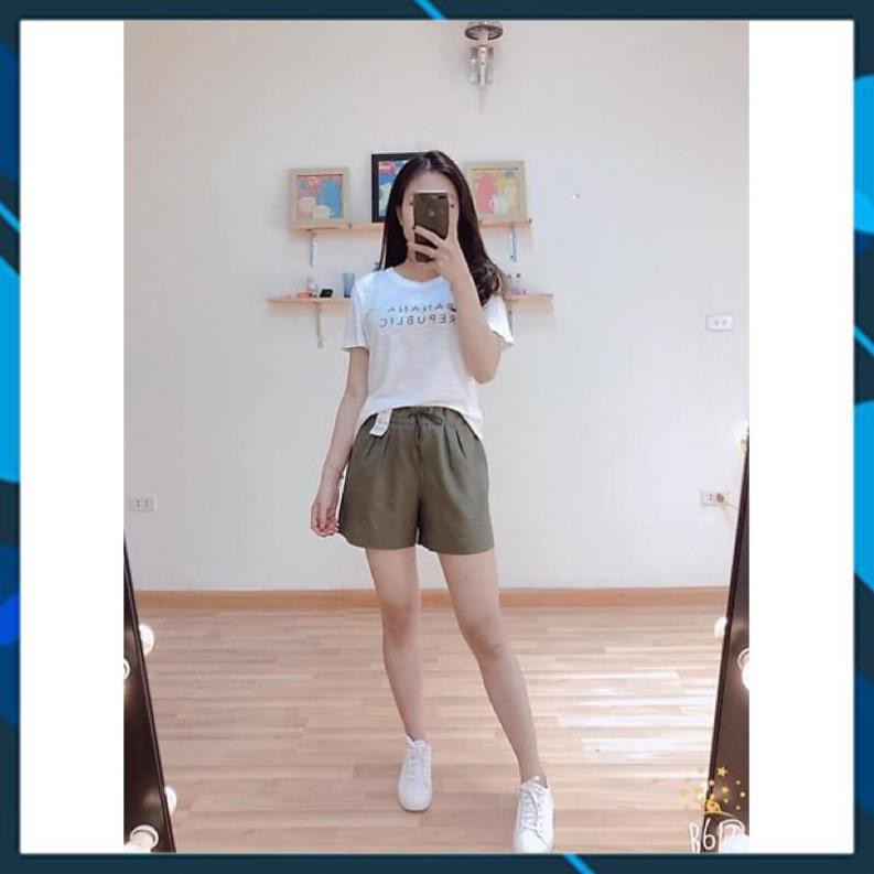 Quần đùi đũi, quần short đũi siêu mát FREESIZE dưới 62kg chất đũi xước cao cấp mã kcs24