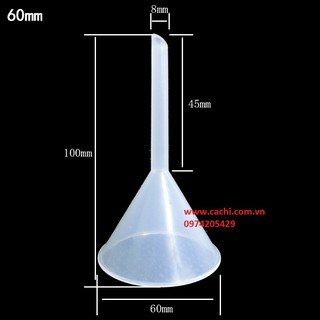 Phễu rót hóa chất phi 60
