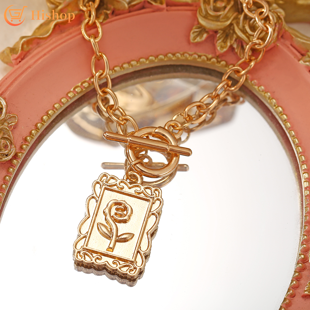 vòng cổ Mạ Vàng Phong Cách Retro Hàn Quốc