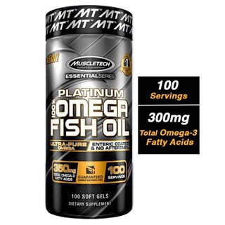 MuscleTech Platinum 100% Fish Oil 100 Viên