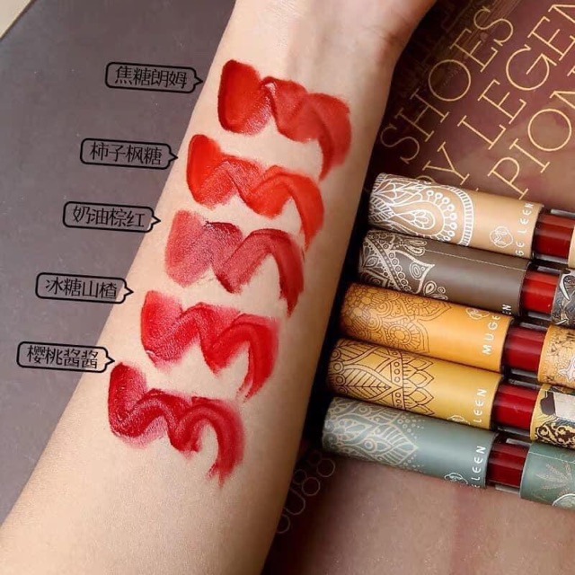 [Mã COS2207 giảm 10% đơn 500K] SET SON VONGEE 5 CÂY hàng chuẩn nội địa Trung - Set son đang hot bên Trung ạ | BigBuy360 - bigbuy360.vn