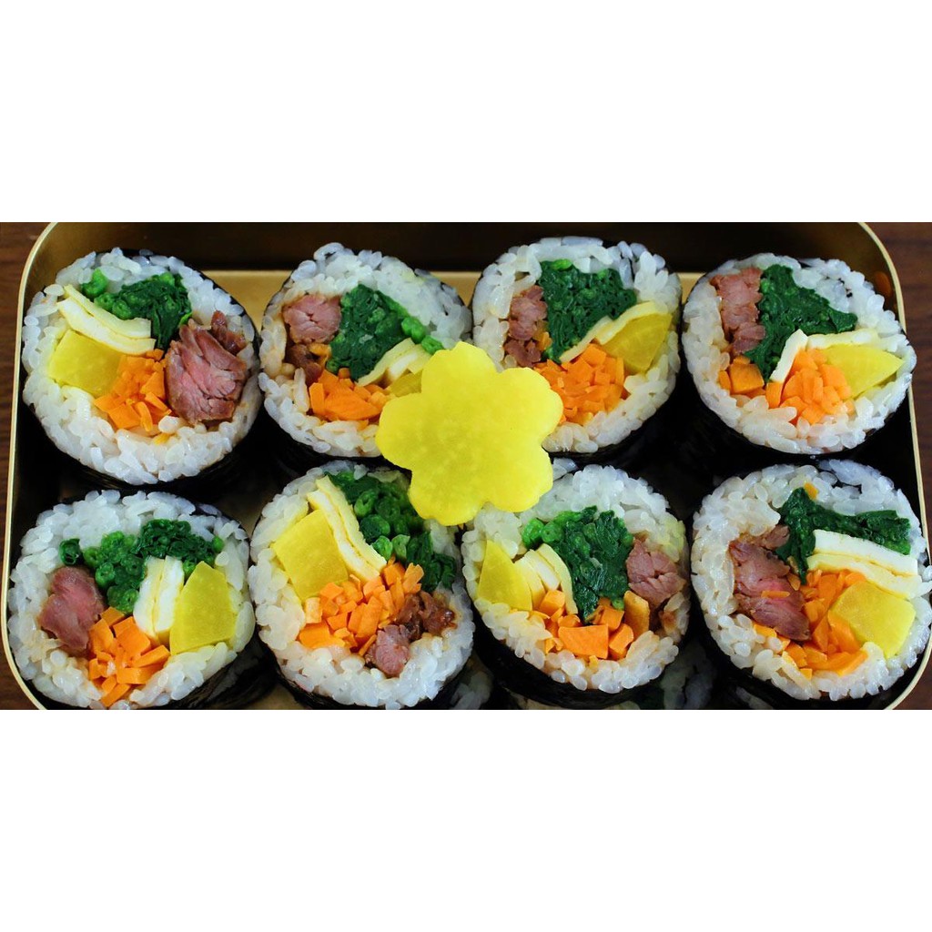 NGUYÊN LIỆU LÀM KIMBAP/ CƠM CUỘN HÀN QUỐC NGON