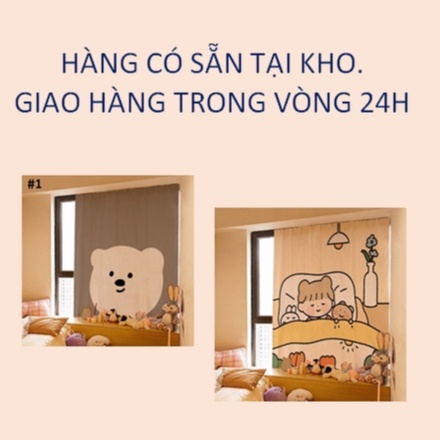 Rèm Cửa Sổ Phòng Ngủ, Rèm Cửa Dán Tường