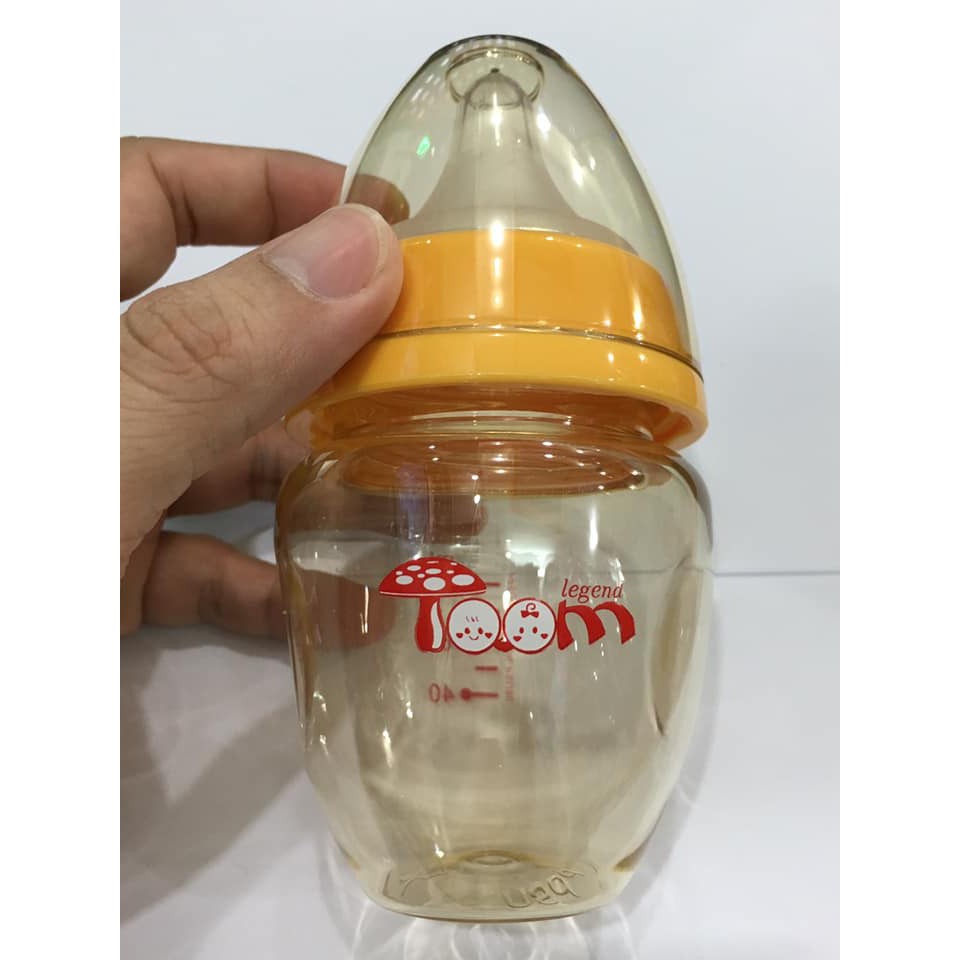 Bình sữa Toom cổ rộng 80ml Nhật Bản cho bé sơ sinh