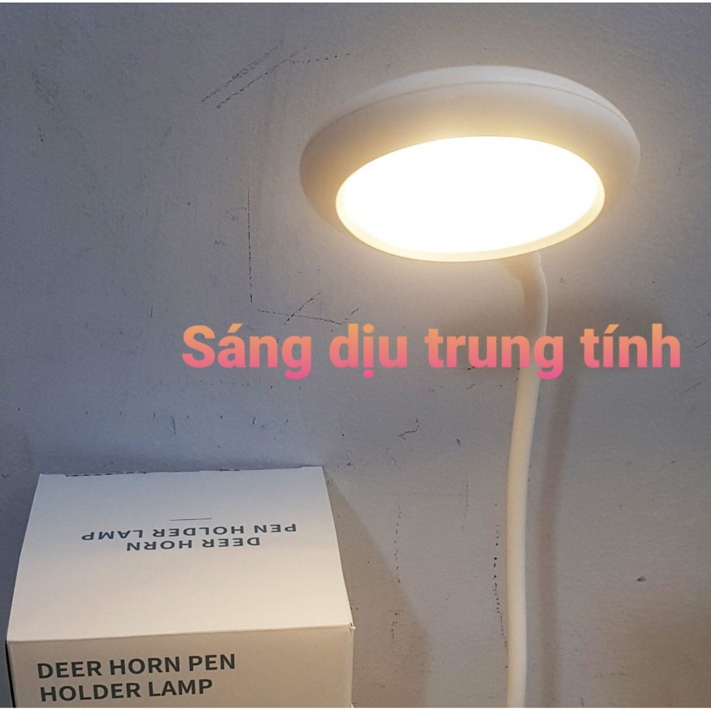 Đèn bàn sạc bảo vệ mắt chống cận sạc USB 5w - Công nghệ Led tiết kiệm điện - 3 chế độ ánh sáng- điều chỉnh cảm ứng