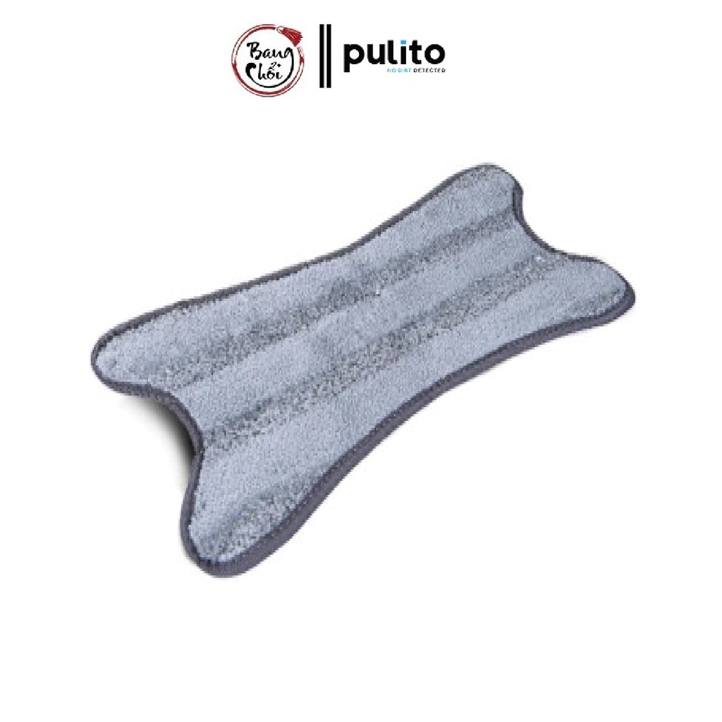 Bông lau thay thế dùng cho cây lau nhà chữ X Pulito, có độ thấm hút cao, dễ vệ sinh - PulitoVN