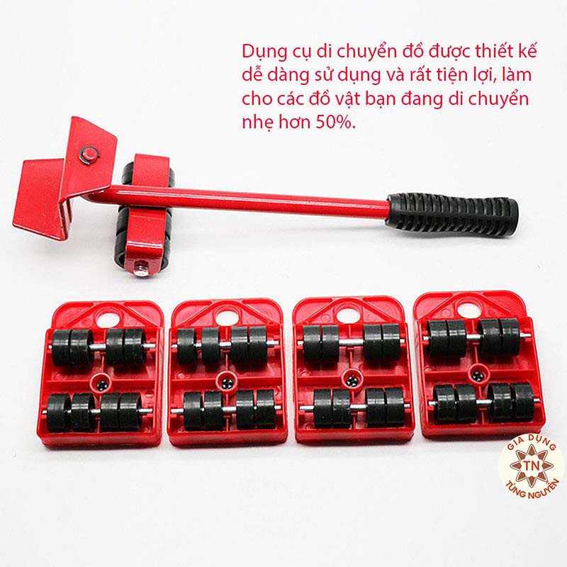 Dụng Cụ Nâng Đồ Đạc Và Hỗ Trợ Di Chuyển Đồ Đạc Thông Minh Tiện Lợi [BỘ DI CHUYỂN ĐỒ]