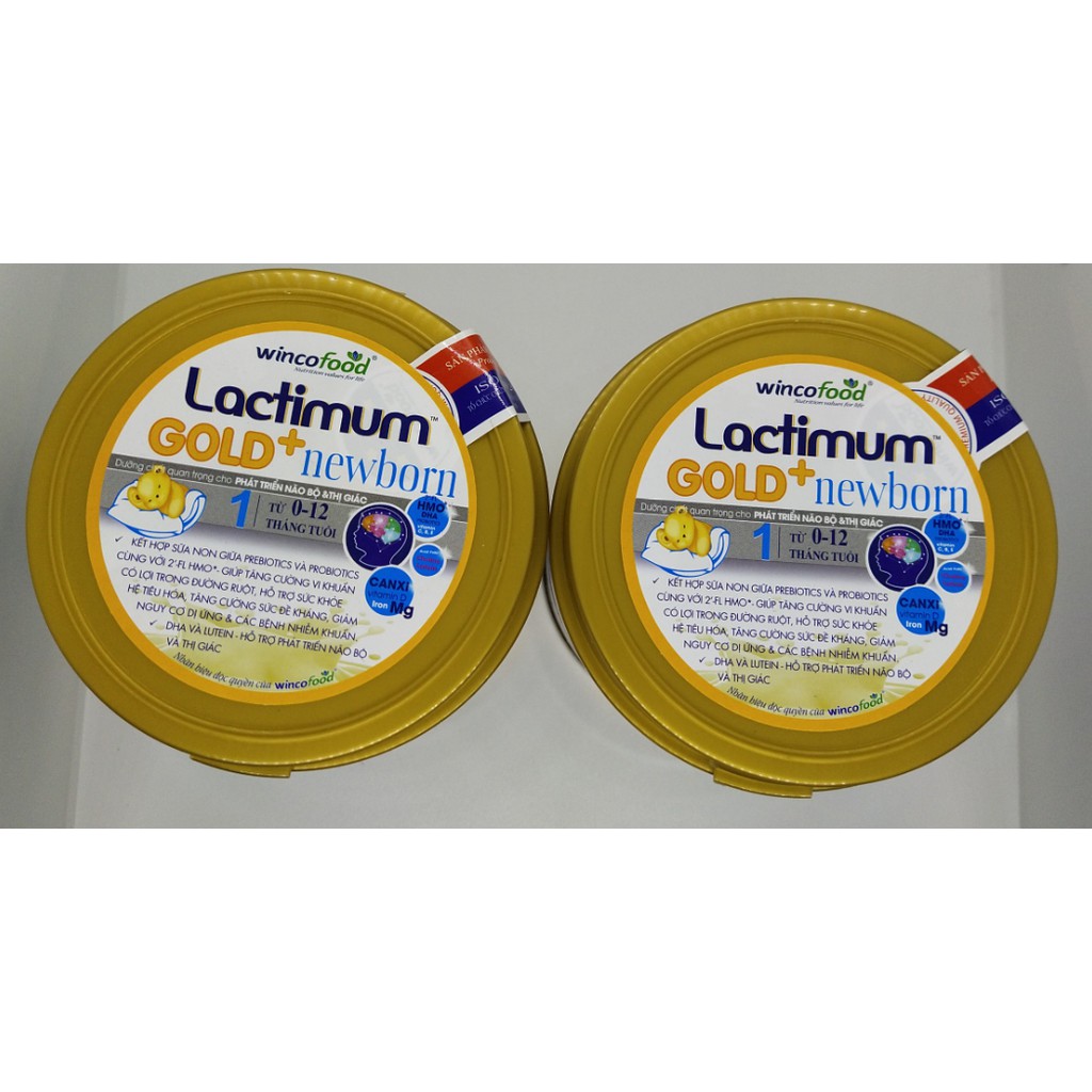 Goldcare Lactimum Gold + Newborn 1: 0 – 12 tháng tuổi 900G