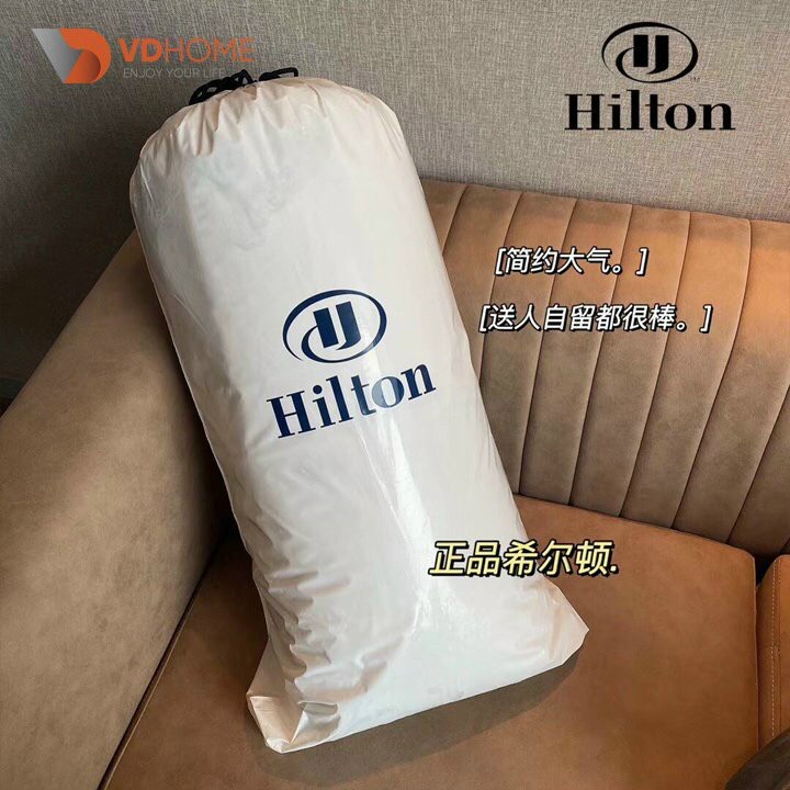 Ruột chăn lông vũ nhân tạo cao cấp nhập khẩu Hilton siêu ấm kèm túi đựng gọn nhẹ