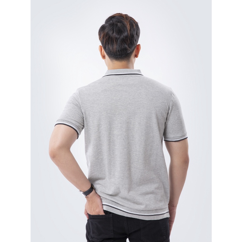 Áo thun polo nam đẹp 4MEN PO840 có cổ trụ bẻ vải cá sấu cotton | BigBuy360 - bigbuy360.vn