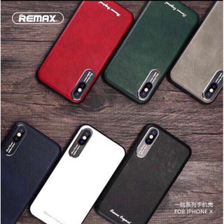 [Mã ELHAJULY giảm 6% đơn 50K] ỐP lưng da Remax cho IPhone X - XS max