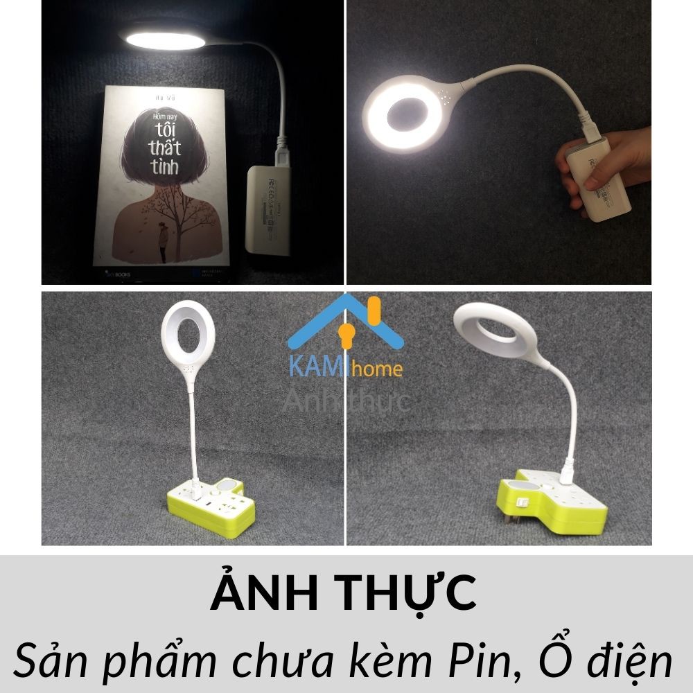 Đèn nối mi và làm nail mini cầm tay mang theo người cắm cổng USB kiêm đọc sách led chống cận thị mã 36017a