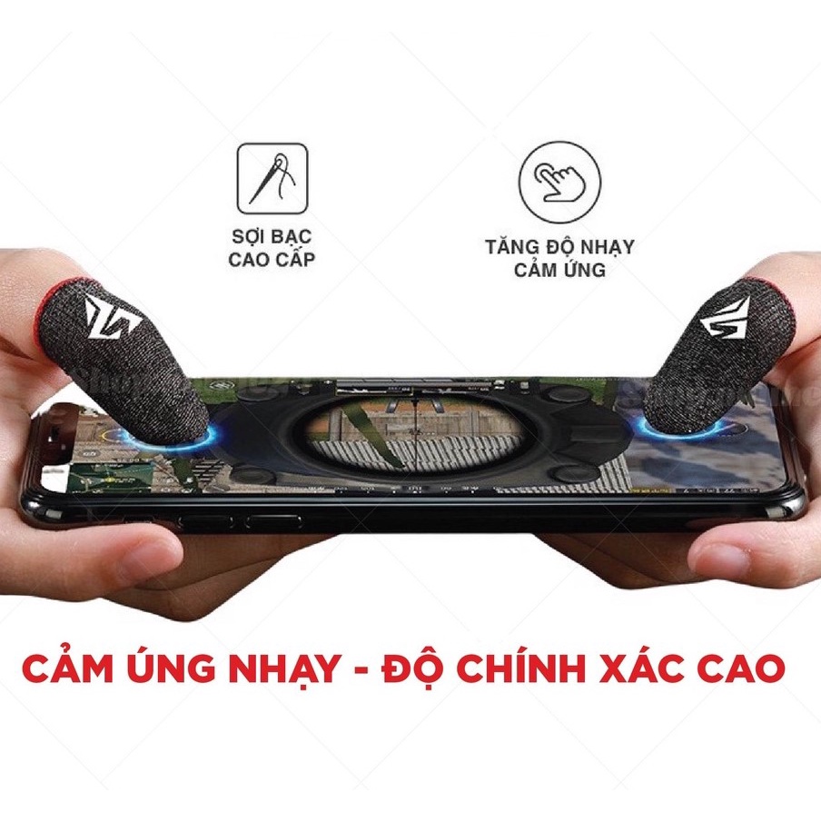 Bao tay chơi game Pubg, Liên quân siêu nhạy giá rẻ cao cấp. Găng tay chơi game chống mồ hôi- Phụ Kiện ATI