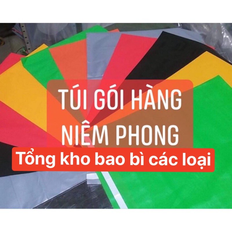 1KG túi nilong đóng hàng cod túi gói hàng niêm phong cod, túi ship hàng túi niêm phong