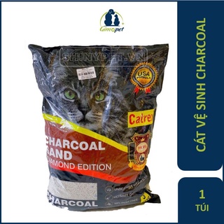 Cát mèo- cát vệ sinh siêu vón,ít bụi CHARCOAL SAND