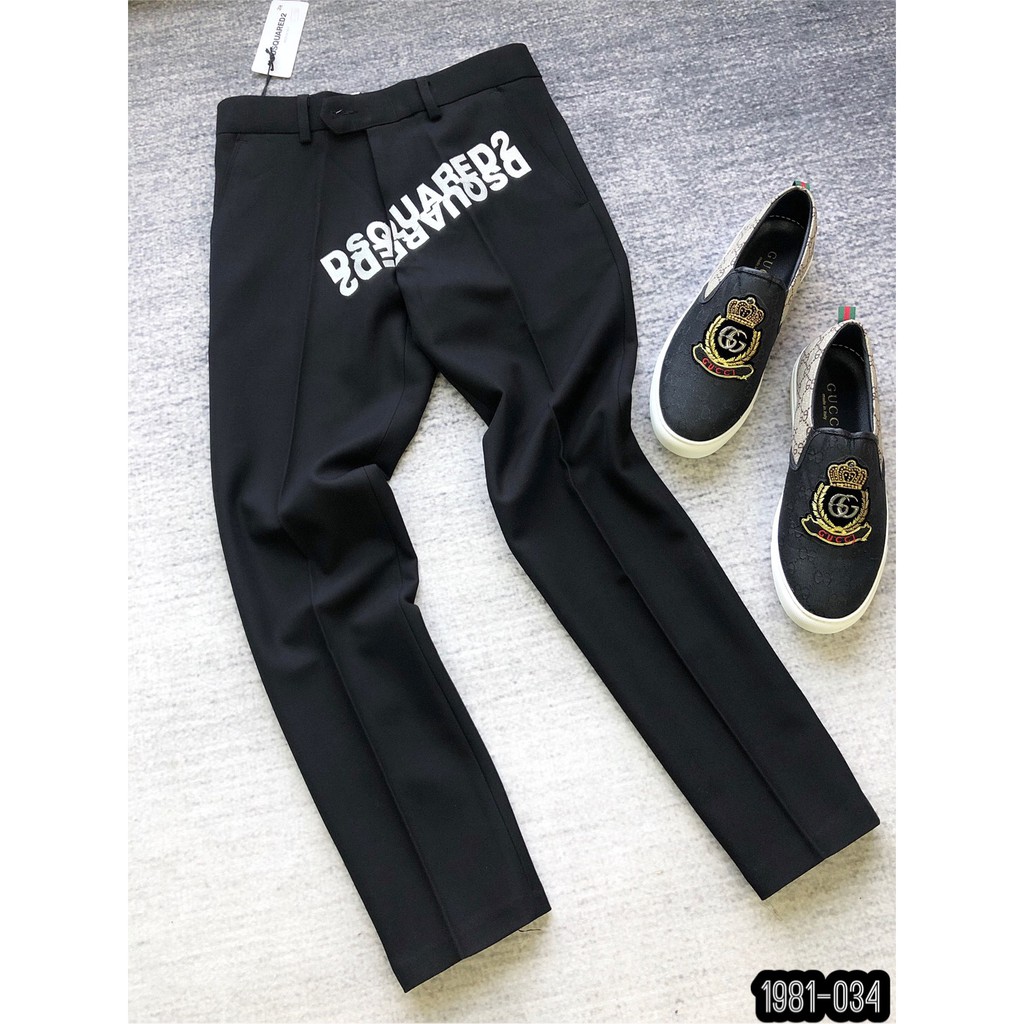 [Hot Hit] Quần Âu Nam DSQ Chữ Thêu Chéo,Chất Co Giãn Nhẹ-Quần Vải Nam | BigBuy360 - bigbuy360.vn