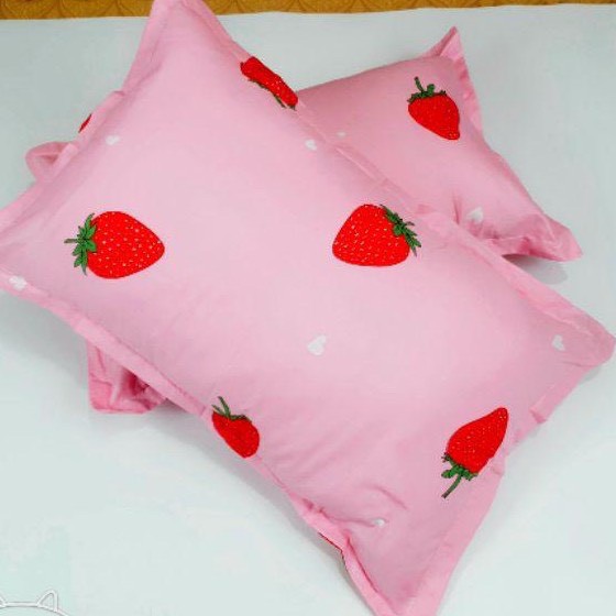 Vỏ gối nằm họa tiết cotton poly mềm mịn,em sale lỗ,VGN-02