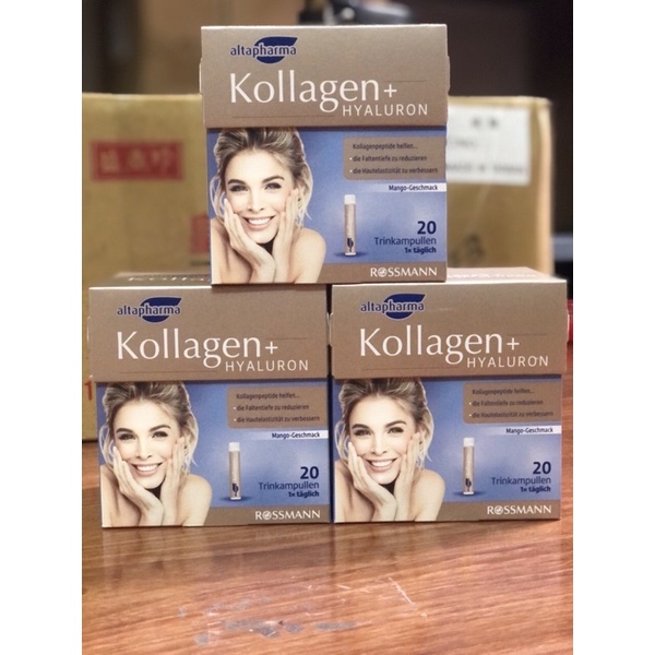 🔴Kollagen+ Hyaluron  Altapharma ĐỨC -