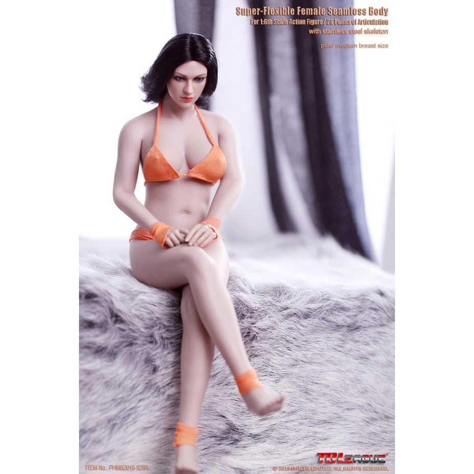 Mô hình cơ thể nữ Female Body S28A S29B Phicen TBLeague tỉ lệ 1/6