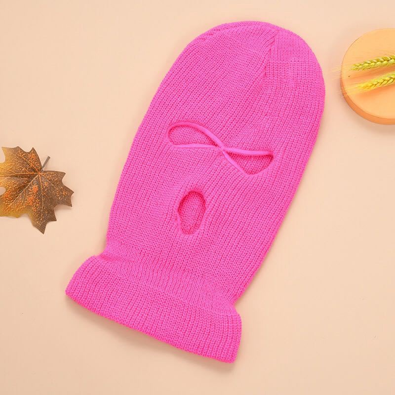 Mũ Trùm Đầu Khoét 3 Lỗ Hóa Trang Nhân Vật Balaclava