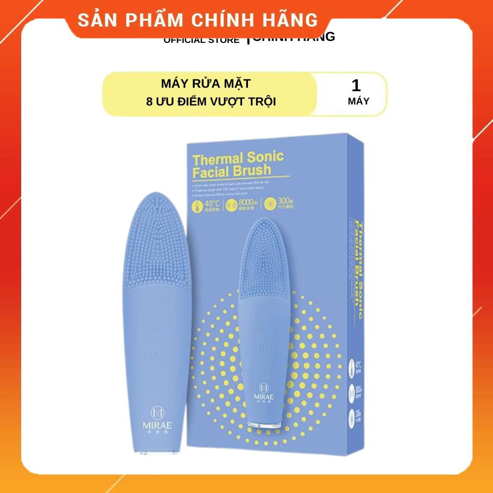 [FREESHIP] [HÀNG CAO CẤP] Máy Rửa Mặt MIRAE Chính Hãng Bảo Hành 1 Năm MIRAE THERMAL SONIC FACIAL BRU