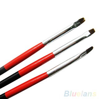Set 3 Cọ Vẽ Móng Tay Nghệ Thuật