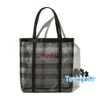 Túi lưới xách tay Victoria's Secret chất lượng cao / Túi Lưới Mua Sắm / Đi Biển / Mua Sắm Bằng Nylon Trong Suốt Sức Chứa Lớn