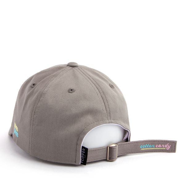 PREMI3R Mũ lưỡi trai FL502 mũ lưỡi trai cute Premi3r CC pompom S grey mũ thêu hình Pomeranian phong cách Hàn Quốc 2024