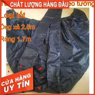 Áo vệ sinh máy lạnh âm trần chiều dài 3 mét, đuôi 2.5m, rộng 1.7m, vải tốt, không bám nước, độ bền cao
