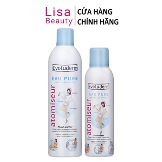 Xịt Khoáng Evoluderm Atomiseur Eau Pure Pháp