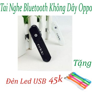 Tai Nghe Nhét Tai Bluetooth Không Dây Oppo Mẫu Mới 2018 tặng kèm đèn led usb