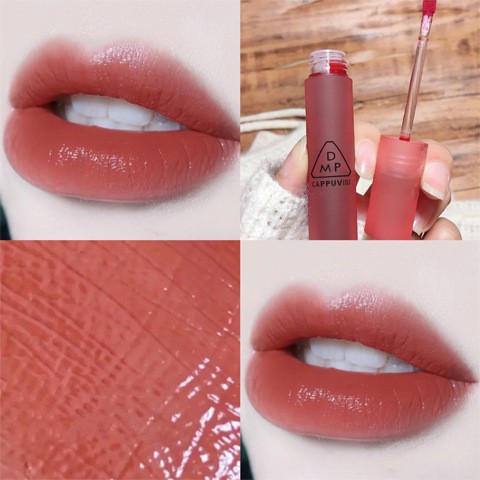 (Hàng Mới Về) Son kem lì dưỡng ẩm mềm môi lâu trôi Cappuvini | BigBuy360 - bigbuy360.vn