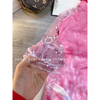 Váy elsa cho bé hàng quảng châu ( ảnh, video thật)